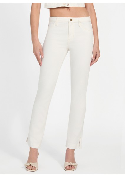 Yüksek Bel Skinny Paça Slim Fit Krem Kadın Denim Pantolon Audrey Kadın Slim Fit Jean fiyatları
