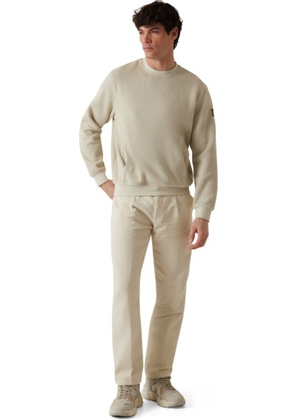 Normal Bel Regular Fit Ekru Erkek Chino Pantolon M5BB76W1981-G1CV Taylor Erkek Regu