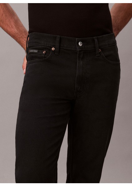 Normal Bel Normal Paça Normal Siyah Erkek Denim Pantolon LV04RD902G433_SLIM Straıght Jaguar modelleri