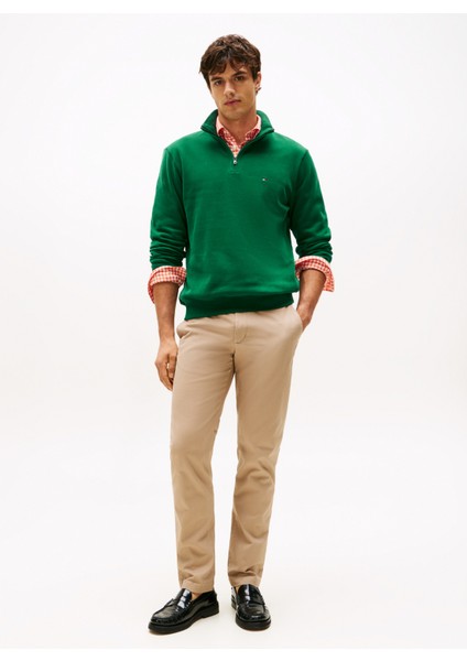 Normal Bel Normal Paça Normal Bej Erkek Pantolon MW0MW25964AFE_CHINO Denton 1985 Pım