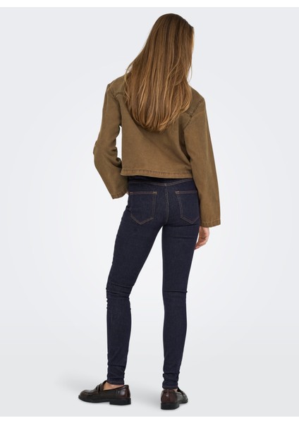 Kahverengi Kadın Normal Ceket Onlcava Collar Jacket Otw cc fırsatları