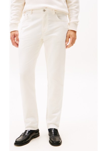 Normal Bel Normal Paça Normal Beyaz Erkek Pantolon MW0MW40266YA8_DENTON 5pkt Moleskın fiyatları