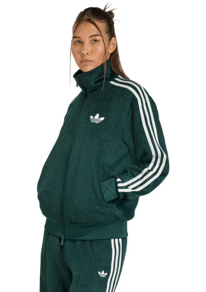 AKS7777 Adidas Mohaır Fb Tt Kadın Ceket Yeşil