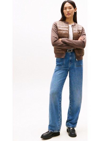 Standart Kahve Kadın Ceket WW0WW46741GTO