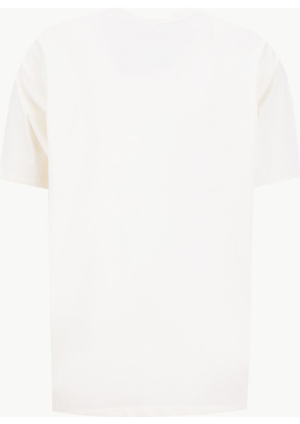 Bisiklet Yaka Baskılı Ekru Erkek T-Shirt M5BI30K8FQ4-G054 Guess Jeans Erkek fiyatları