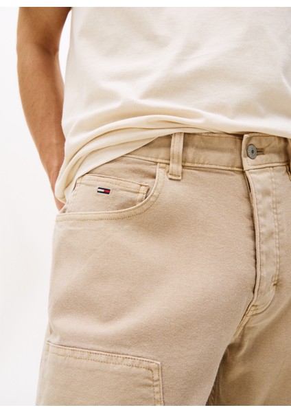 Normal Bel Relaxed Camel Erkek Chino Pantolon DM0DM21703RBV Tjm Jaımıe Carpenter modelleri