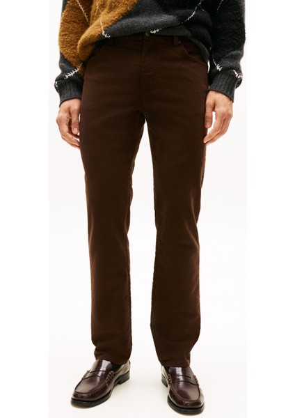 Normal Bel Normal Paça Normal Kahve Erkek Pantolon MW0MW40266GUE_DENTON 5pkt Moleskın fiyatları