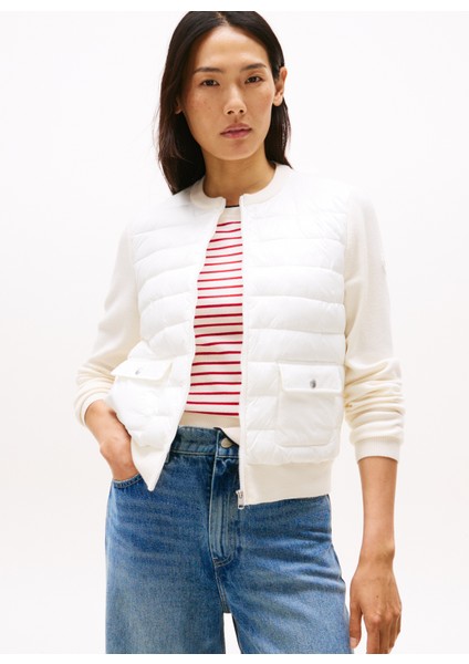 Standart Beyaz Kadın Ceket WW0WW46741YA8 fiyatları