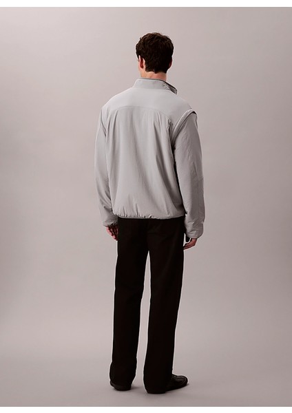 Gri Erkek Sweatmont LVGMF5J406BAQ Reversıble Sherpa Jac