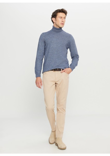 Normal Bel Normal Paça Slim Fit Bej Erkek Pantolon ACE001261455_BEJ fiyatları