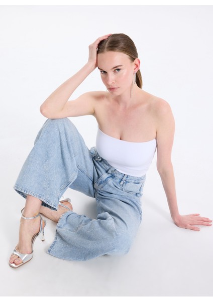 Mavi Kadın Relaxed Denim Pantolon Bellflower modelleri