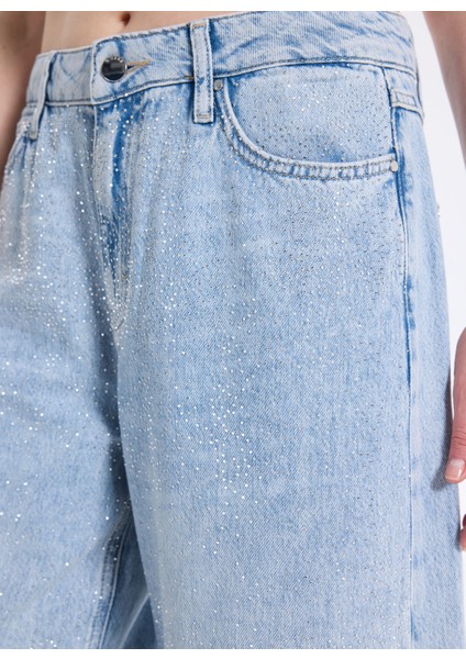 Mavi Kadın Relaxed Denim Pantolon Bellflower indirimleri