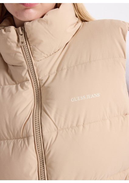 Bej Kadın Yelek Gj Reg Lenght Kadın Yelek fırsatları