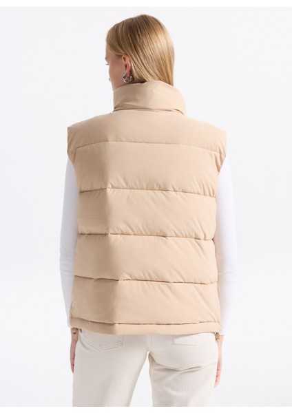 Bej Kadın Yelek Gj Reg Lenght Kadın Yelek indirimleri