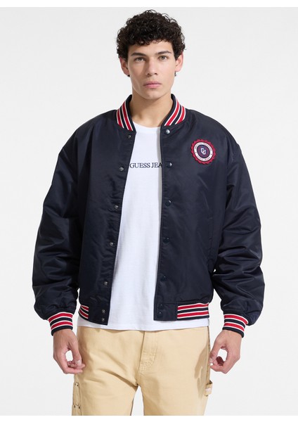 Lacivert Erkek Mont M5YL15WHAA2-A71W Guess Jeans Erkek fiyatları