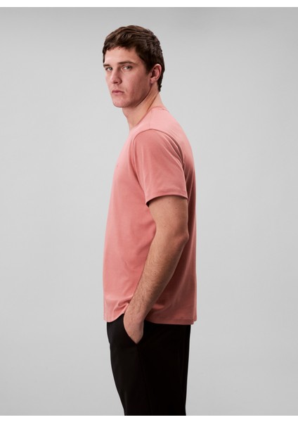 Bisiklet Yaka Turuncu Erkek T-Shirt LV04LB275GGNQ_SS Supıma Chest Emb C fırsatları