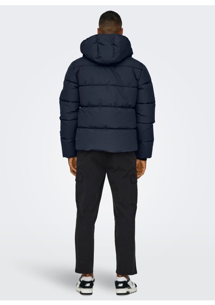 Koyu Lacivert Erkek Mont Onselıjah Pckt. Hood Jacket Otw Noo fiyatları