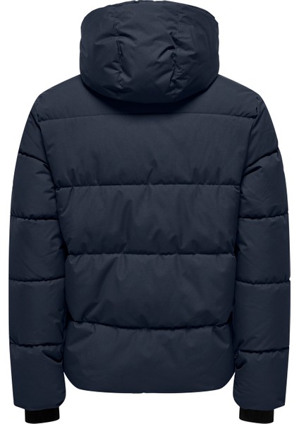 Koyu Lacivert Erkek Mont Onselıjah Pckt. Hood Jacket Otw Noo fırsatları