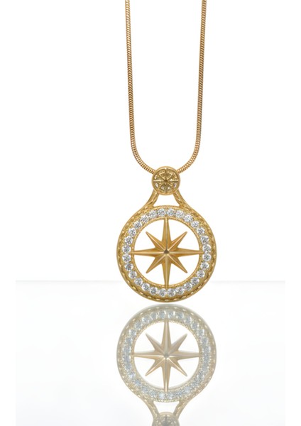 Yıldız Şeklinde Çelik Kolye