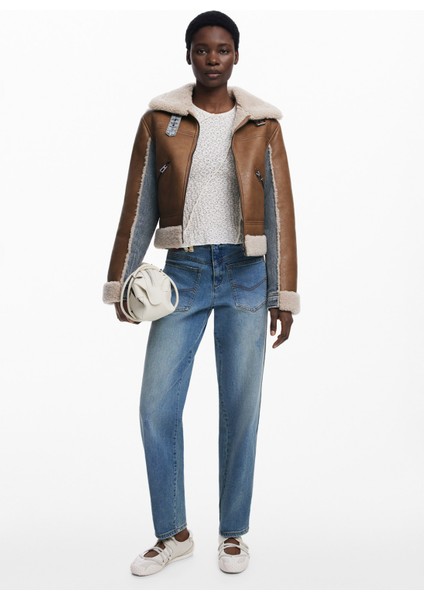 Standart Kahve Kadın Ceket 25WWEW39