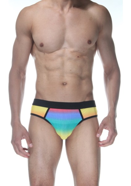 Gökkuşağı Jockstrap Fantezi Iç Giyim