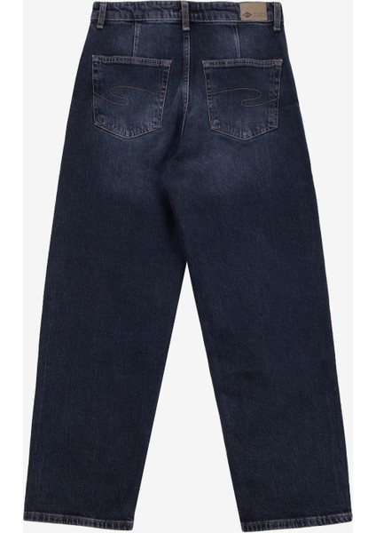 Yüksek Bel Ankle Paça Bol Kesim Antrasit Kadın Denim Pantolon 261 Lcf 121014 Megan Francesca Mbk fiyatları