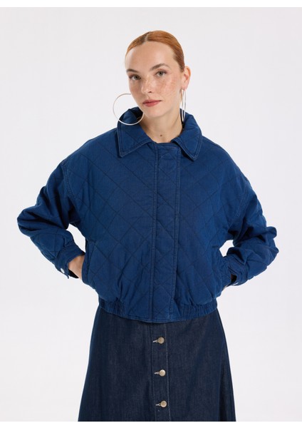 Regular Fit Koyu Mavi Kadın Ceket 261 Lcf 131004 Vertı 3 Denım fiyatları