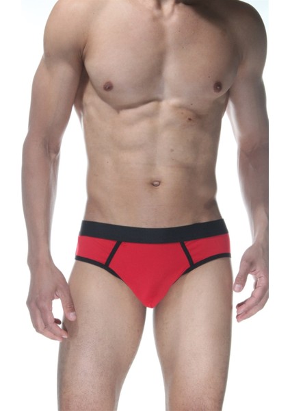 Kırmızı Jockstrap Fantezi Iç Giyim