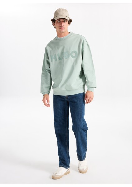 Bisiklet Yaka Yeşil Erkek Sweatshırt 50538778_DINEX fiyatları