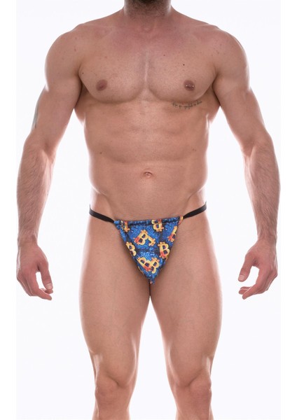 Erkek Desenli String Çamaşır