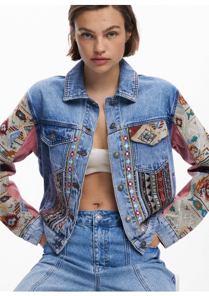 Mavi Kadın Denim Ceket 25WWED10 indirimleri