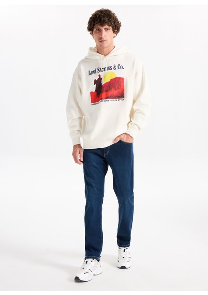 Normal Bel Slim Fit Mavi Erkek Denim Pantolon L72A00014CR Mavi Denim Pantolon