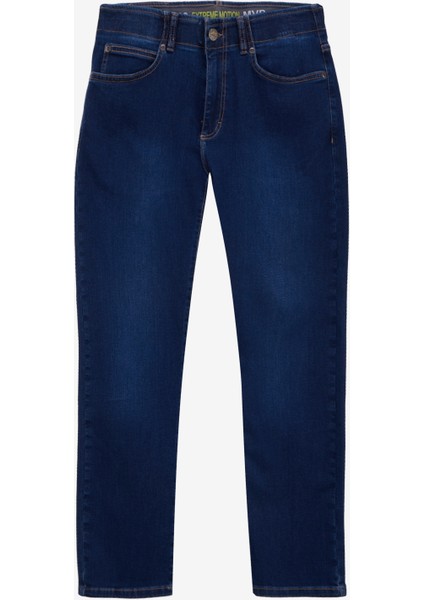 Normal Bel Slim Fit Mavi Erkek Denim Pantolon L72A00014CR Mavi Denim Pantolon