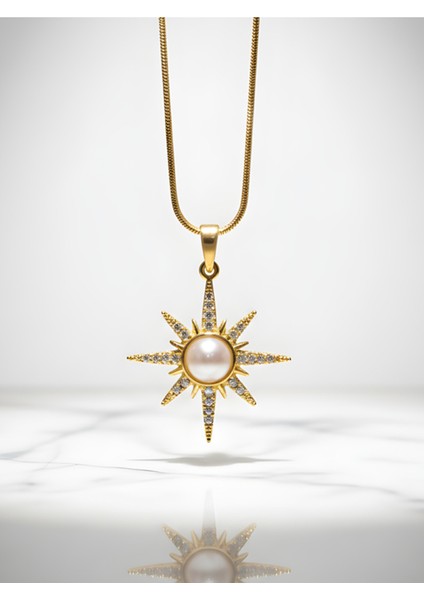 Yıldız Şeklinde Çelik Kolye