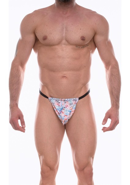 Erkek Desenli String Çamaşır