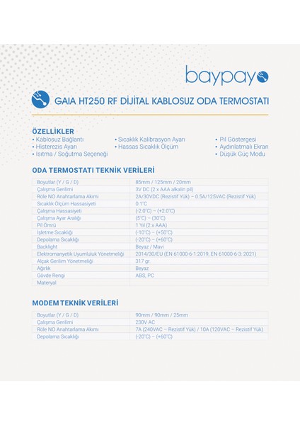 Kombi Termostatı ve Modemi Sistem Isıtma/soğutma fiyatları