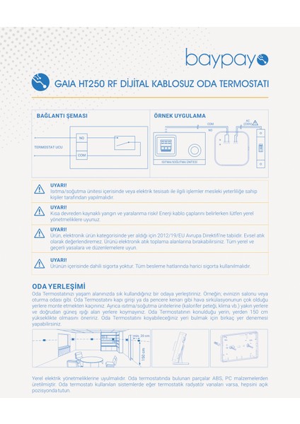 Kombi Termostatı ve Modemi Sistem Isıtma/soğutma indirimleri