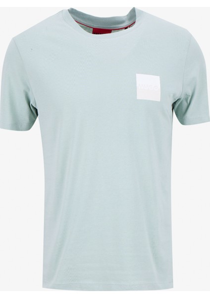 Bisiklet Yaka Düz Yeşil Erkek T-Shirt 50544458_DAPUSI