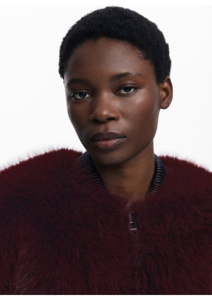 Standart Bordo Kadın Ceket 25WWEW67 fırsatları