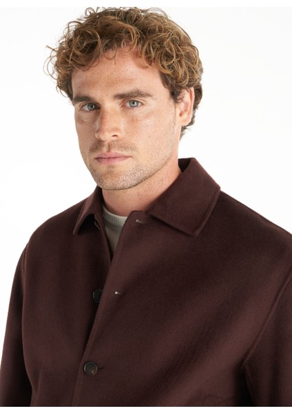 Rahat Bordo Erkek Düz Ceket TBMROW1111 modelleri