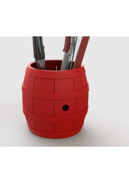 Fıçı Şeklinde Kalemlik,aksesuar Şık Tasarım fiyatları