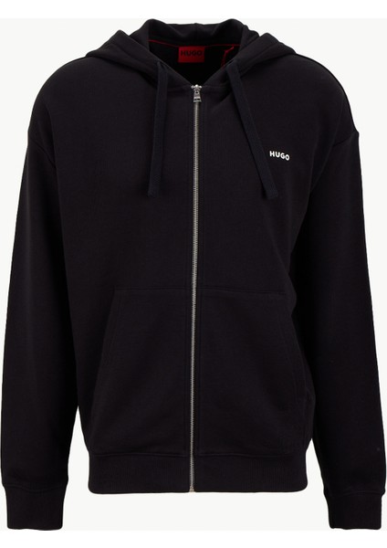 Kapüşon Yaka Siyah Erkek Sweatshırt 50548651_DAPOZIP