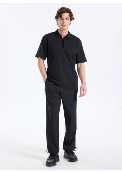 Düz Siyah Erkek Polo T-Shirt 50542313_DUBILO fiyatları