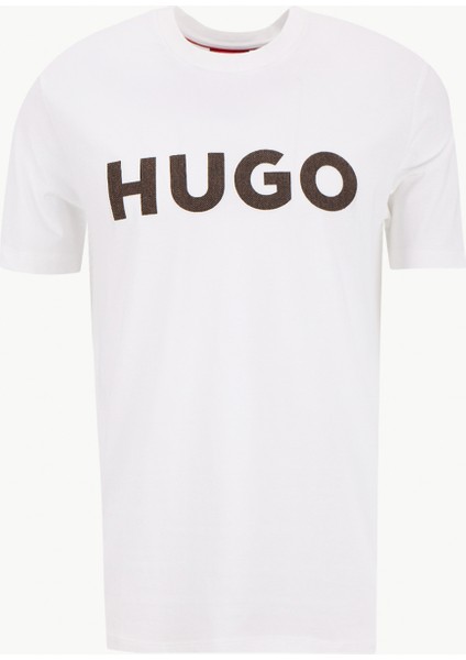 Bisiklet Yaka Krem Erkek T-Shirt 50542737_DULIVIO_U253