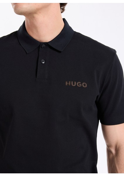 Düz Siyah Erkek Polo T-Shirt 50542830_DIRLMERE fırsatları