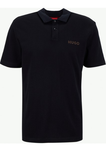 Düz Siyah Erkek Polo T-Shirt 50542830_DIRLMERE