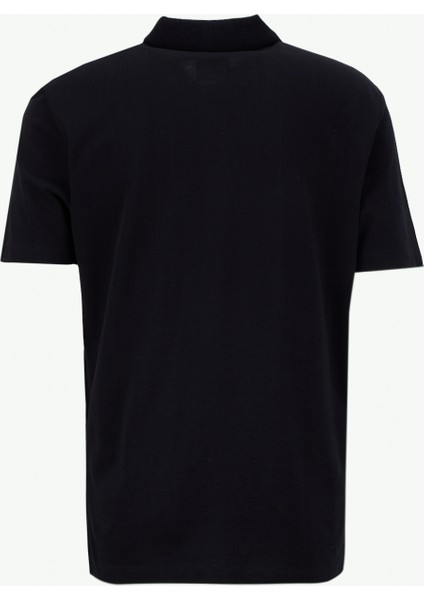 Düz Siyah Erkek Polo T-Shirt 50542830_DIRLMERE