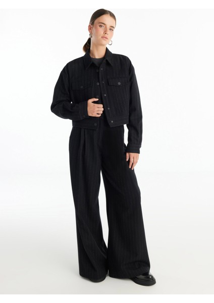 Standart Siyah Kadın Ceket TBWROW1047 modelleri