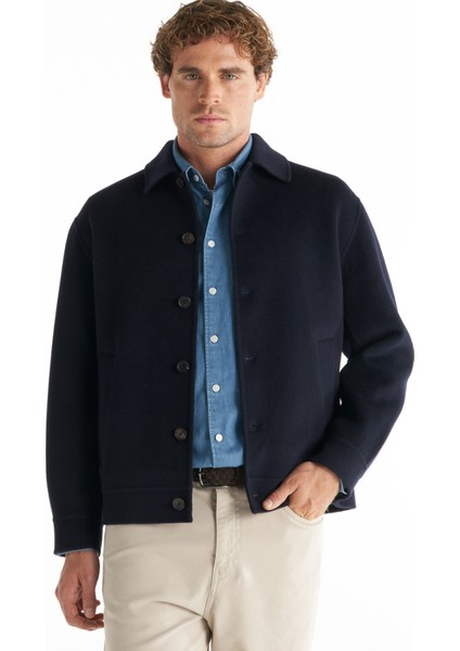 Rahat Lacivert Erkek Düz Ceket TBMROW1111 fırsatları
