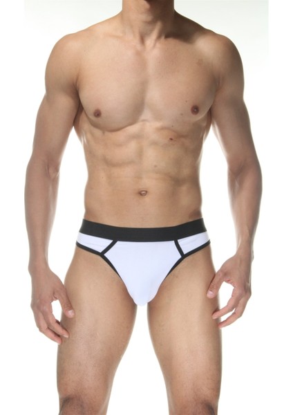 Beyaz Erkek Tanga Çamaşırı modelleri